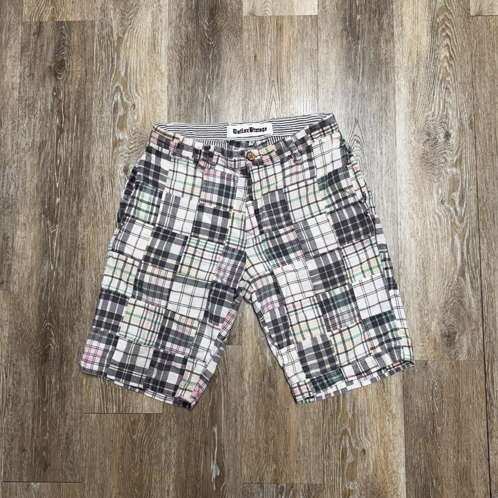 Tailor Vintage Patchwork Shorts